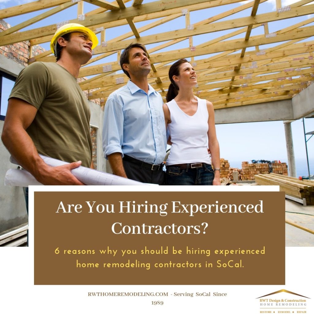 experienced SoCal contractors